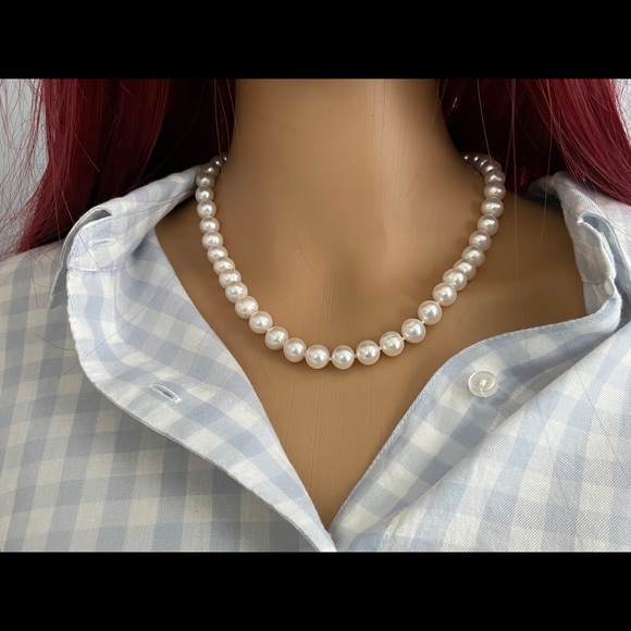 Splendid Pearls 14K Gold White Freshwater - Picture 2 of 6